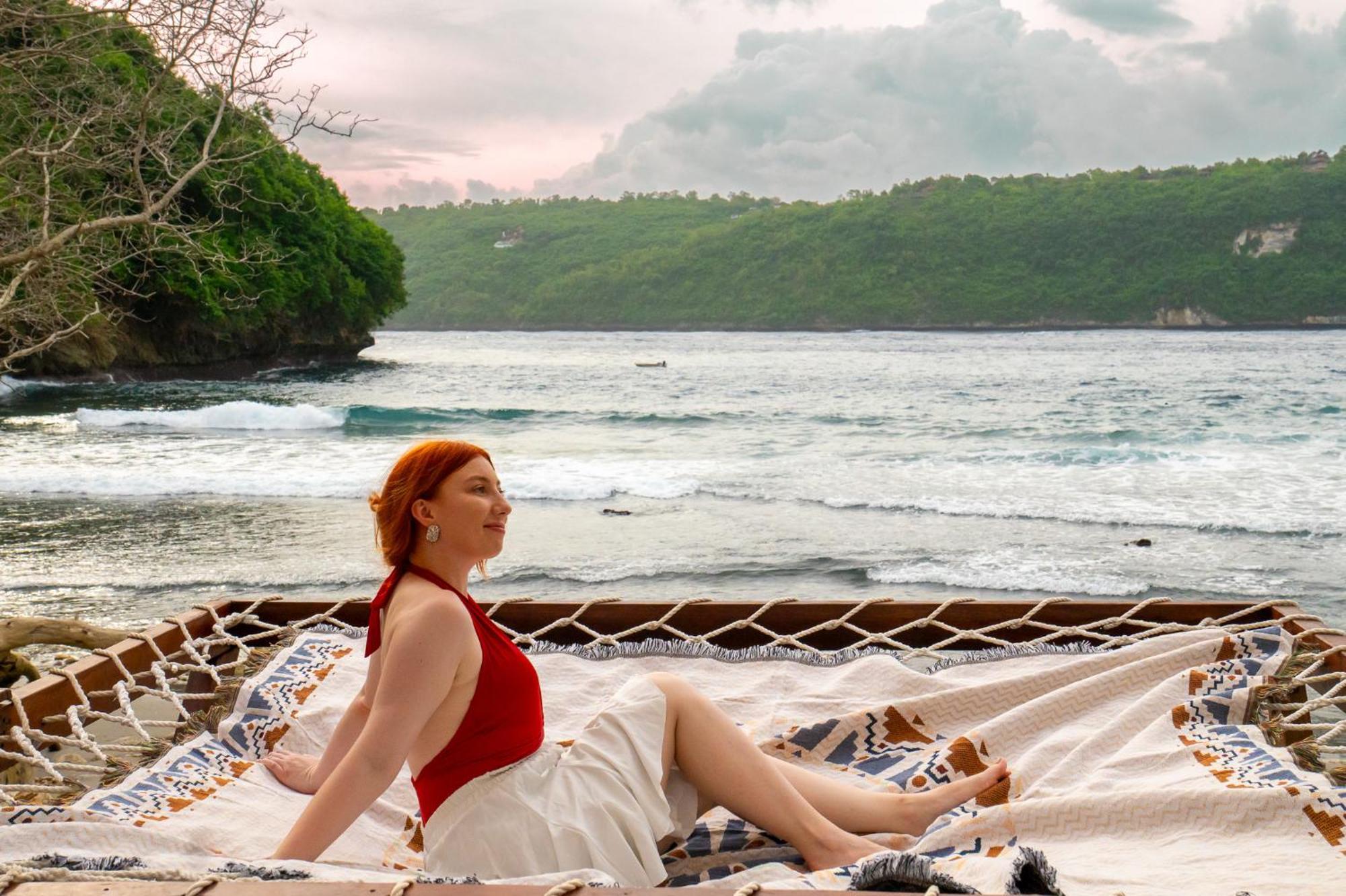 Beachfront Luxury Dome Villas - Gamat Bay Resort Nusa Penida Exterior foto